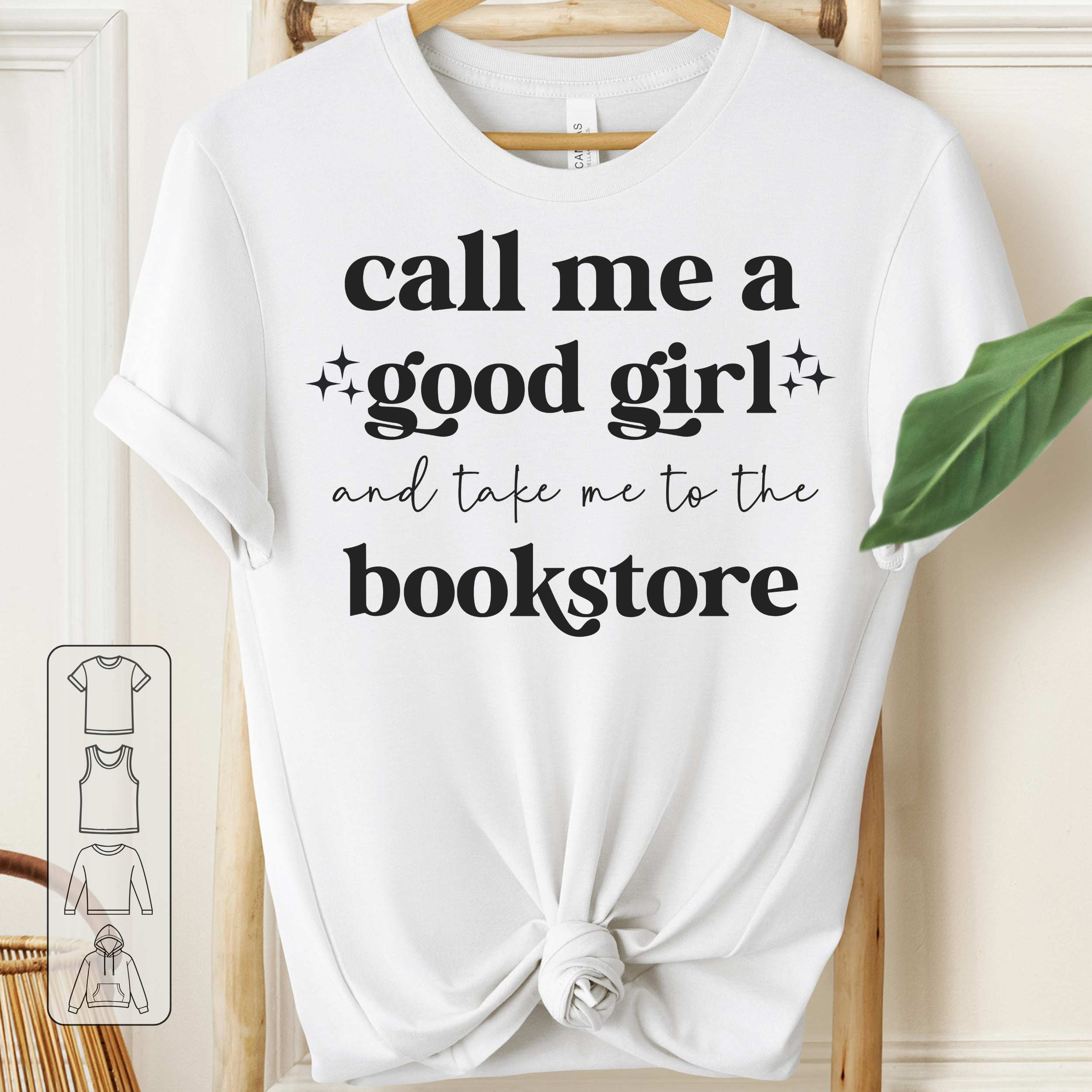 Call Me a Good Girl Tee, Praise Kink Book Lover Shirt