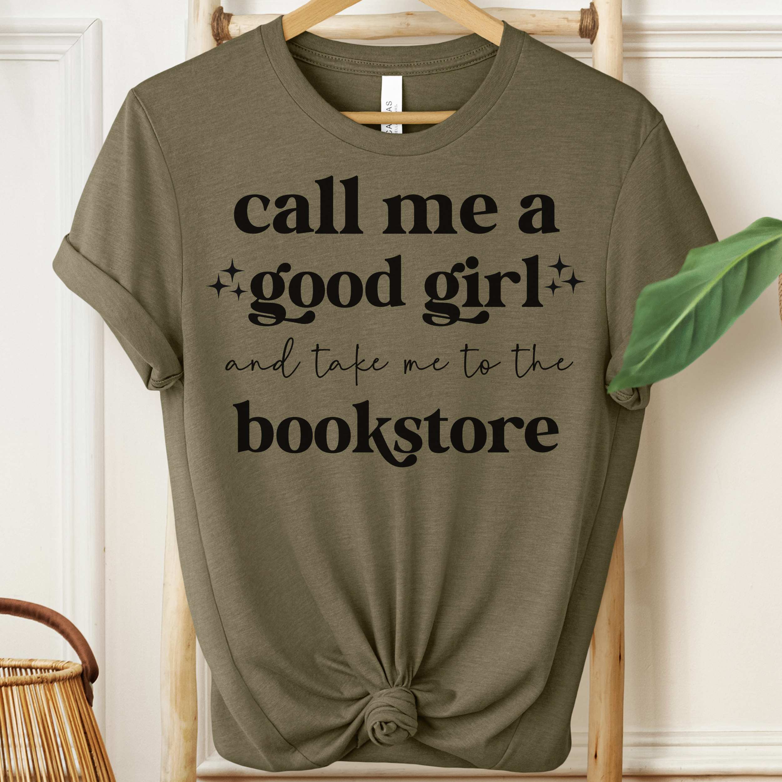 Call Me a Good Girl Tee, Praise Kink Book Lover Shirt